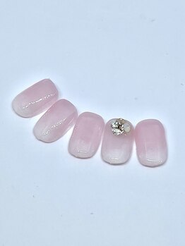 ネイルハウス安气子 新丸ビル店/パラジェル/持ち込み/ハンドケア