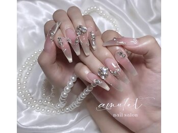 キラキラマグネットネイル