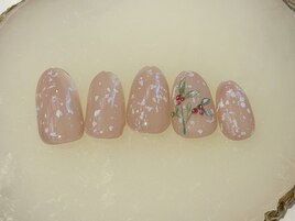 クリスマスネイル