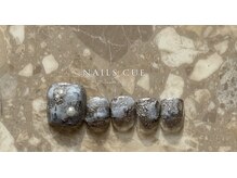 ネイルズキュー(NAILS CUE)/【FOOT】シンプルニュアンス