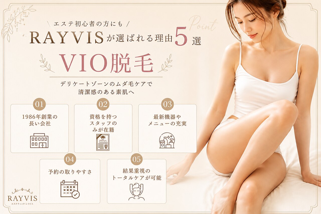 デリケート部分の脱毛/Vライン/VIO！銀座・有楽町・新橋・丸の内