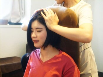 ハーモニーアロマ つくば店(Harmony Aroma)/姿勢調整の仕上げ頭部前突の調整