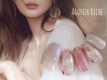 アグニークリッシェ(Agunik Riche)/【フラワーネイル】