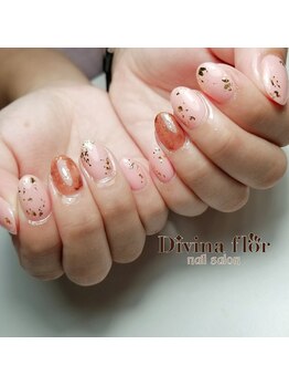 キイコネイル(kiiko.nail)/秋タイダイネイル