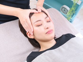 オーレ 秋葉原店(ole)/"おでこ"もリンパがたまりやすい