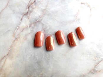 ミーム(meme)/塗りかけシンプルオーロラネイル