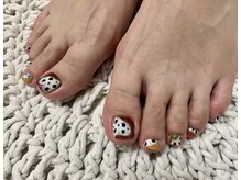 ゲンネイル(gen Nail)/秋冬のフットはアニマル♪