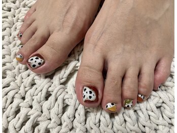 秋冬のフットはアニマル♪