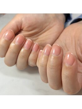 天然石ネイルワンカラー