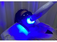 ホワイトニングの照射は個室なのでプライバシーOK