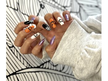 ハロウィンネイル