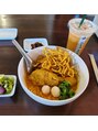 サンティタムの風&nbsp;チェンマイではほぼ毎日カオソーイ食べます（全く飽きない）
