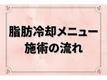 パラアモール(Paraamor)/脂肪冷却メニュー施術の流れ