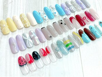 キャンアイドレッシー 南越谷店(Can I Dressy)の写真/【南越谷/新越谷駅徒歩3分】選べる定額ネイル3980円/4980円/5980円～カラー変更OK☆豊富なデザインご用意◎