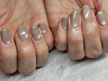 プロモート 岡山城下店(Promote)/グレージュマグネットデザイン