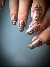 ジャミーラゾフル(Jamila-zohr)/ブラウン系ラメMIX