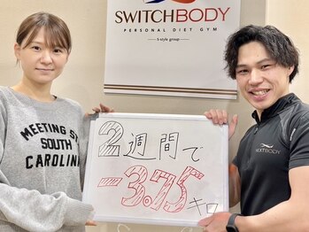 スイッチボディ 岡山駅前店(SWITCH BODY)/2週間で『-3.75kg』達成♪