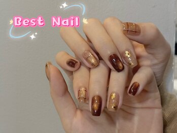 ベストネイル 池袋東口店(Best Nail)/春/桜/スカルプ/いちご/ピンク
