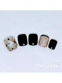 12.1月フット定額アート