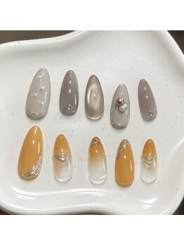 ララネイル(LALA nail)/2月定額デザイン