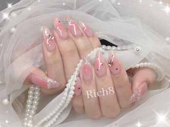 ネイルアンドまつげエクステ リッチエイト 原宿店(Rich8)の写真/《原宿駅徒歩3分》オフ無料【やり放題90分¥8200~】ガーリー・ワンホン・韓国デザインをお得に楽しめる♪