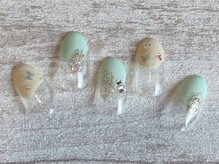ネイルサロン エムズ(Nail Salon M's)/春色塗りかけネイル