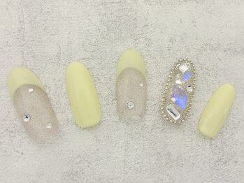 ネイルエイム(Nail eim)/春★埋め尽くし★マグフレンチ