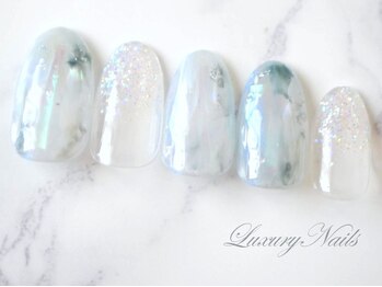 ラグジュアリーネイルズ カワグチ(Luxury Nails Kawaguchi)/キラキラ*ニュアンス