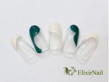 エリクサーネイル 五反田(Elixir Nail)/定額a シンプル/クーポン使用