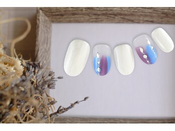 ファストネイル フレンテ笹塚店(FAST NAIL)/紫陽花　塗りかけ　【11277】