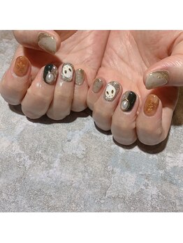 アティックネイルアトリエ(attic nail atelier)/雪うさぎネイル★