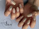 シンプルアートネイル