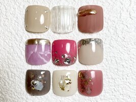 《フット》定額2本アート