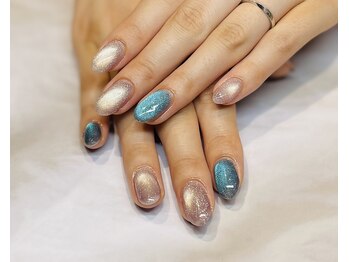 ルヒアネイル イオン戸畑ショッピングセンター店(Ruhia Nail)/マグネットネイル