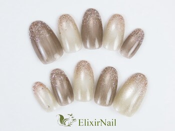 エリクサーネイル 神田(Elixir Nail)/シンプル / クーポン使用