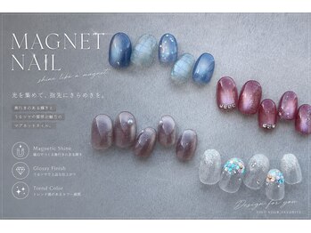 アース ネイルアンドアイラッシュ 甲府昭和店(HAIR & MAKE EARTH Nail&Eyelash)/【マグネット】定額マグネット
