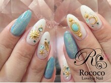 ロココ ラブリヤ ネイル 岡崎店(Rococo Lovelya Nail)/パーツデザインネイル