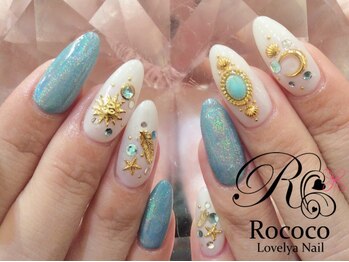 パーツデザインネイル