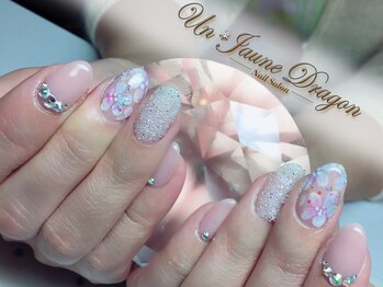 アン ジョーヌドラゴ/春☆フラワーネイル