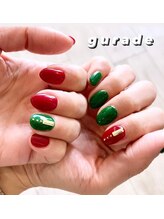 グラデ(Gurade)/クリスマスカラ―×パーツ