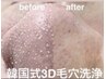 当店人気NO.1♪SNSで大人気★【韓国式３D毛穴洗浄】15400円→7700円(全顔）