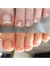 【男性/足裏角質ケア】ゴワゴワ足からウルつる足へフットネイルケア¥15400→