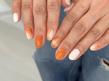 ワンアンドオンリー(One&Only)/オレンジニュアンスネイル