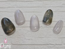 ピュア(Pure)/大人可愛い定額ネイル￥7800