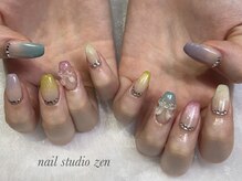 アイラッシュ アンド ネイルスタジオ ゼン(Zen)/カラフルグラデ