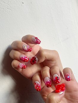 アトリエループ(atelier Loop by shiho)/水玉ネイル