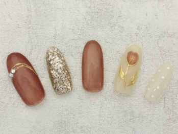 ネイルエイム(Nail eim)/マグ★チューリップ★ドット
