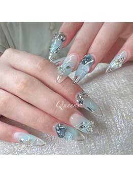 クイーンズビューティーサロン 新宿本店(Queen's beauty salon)/チップ長さ出し10本やり放題