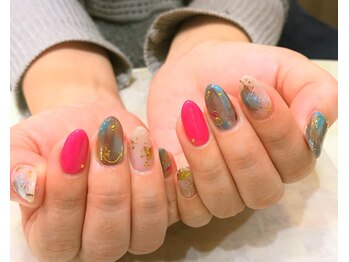 ドレス ネイルアンドアイラッシュ 梅田(Dress)/【Dress 梅田】フェザーアート