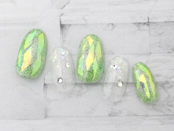 キャンアイドレッシー ヨコハマ元町店(Can I Dressy)/【NEW】ガラスネイル